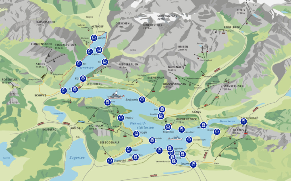 luzern_cruise_map